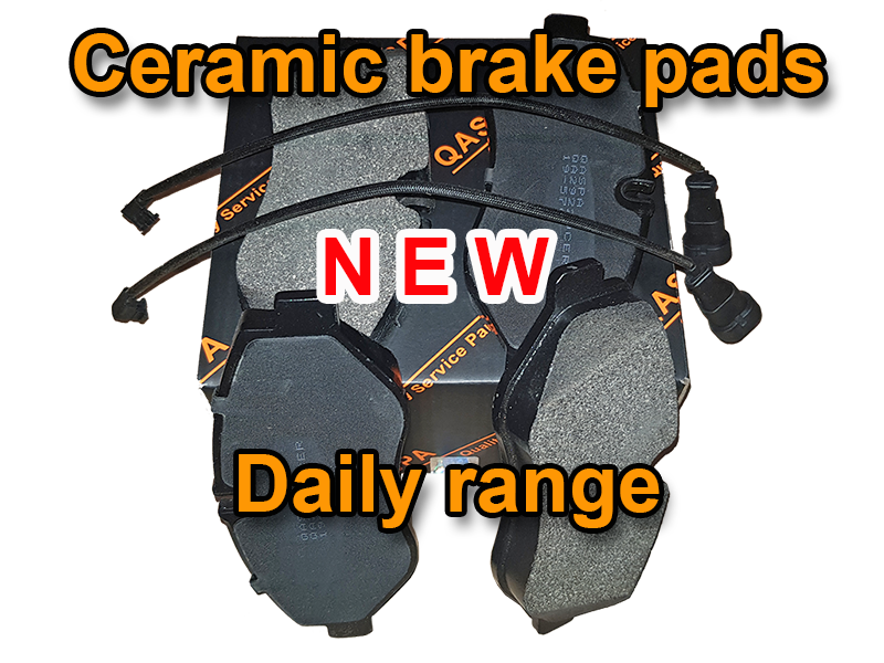 Ceramic brake pads